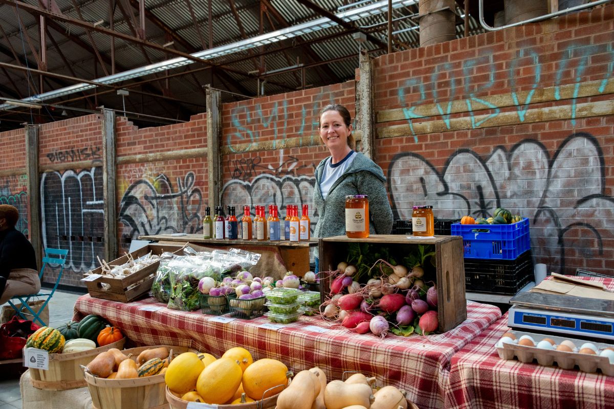 Farmers Market vendor